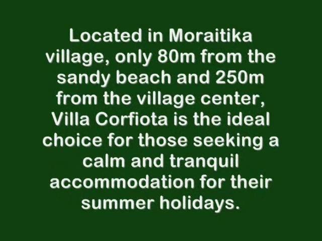 Villa Corfiota Moraitika Beach Esterno foto